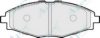 APEC braking PAD1038 Brake Pad Set, disc brake